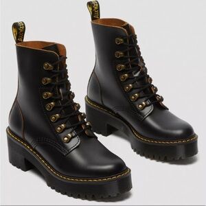 Dr. Martens Leona Platform Lace Up Boots
